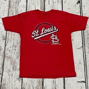 Vintage St. Louis Cardinals MLB Baseball 1980s Crewneck Top Tee Tshirt
